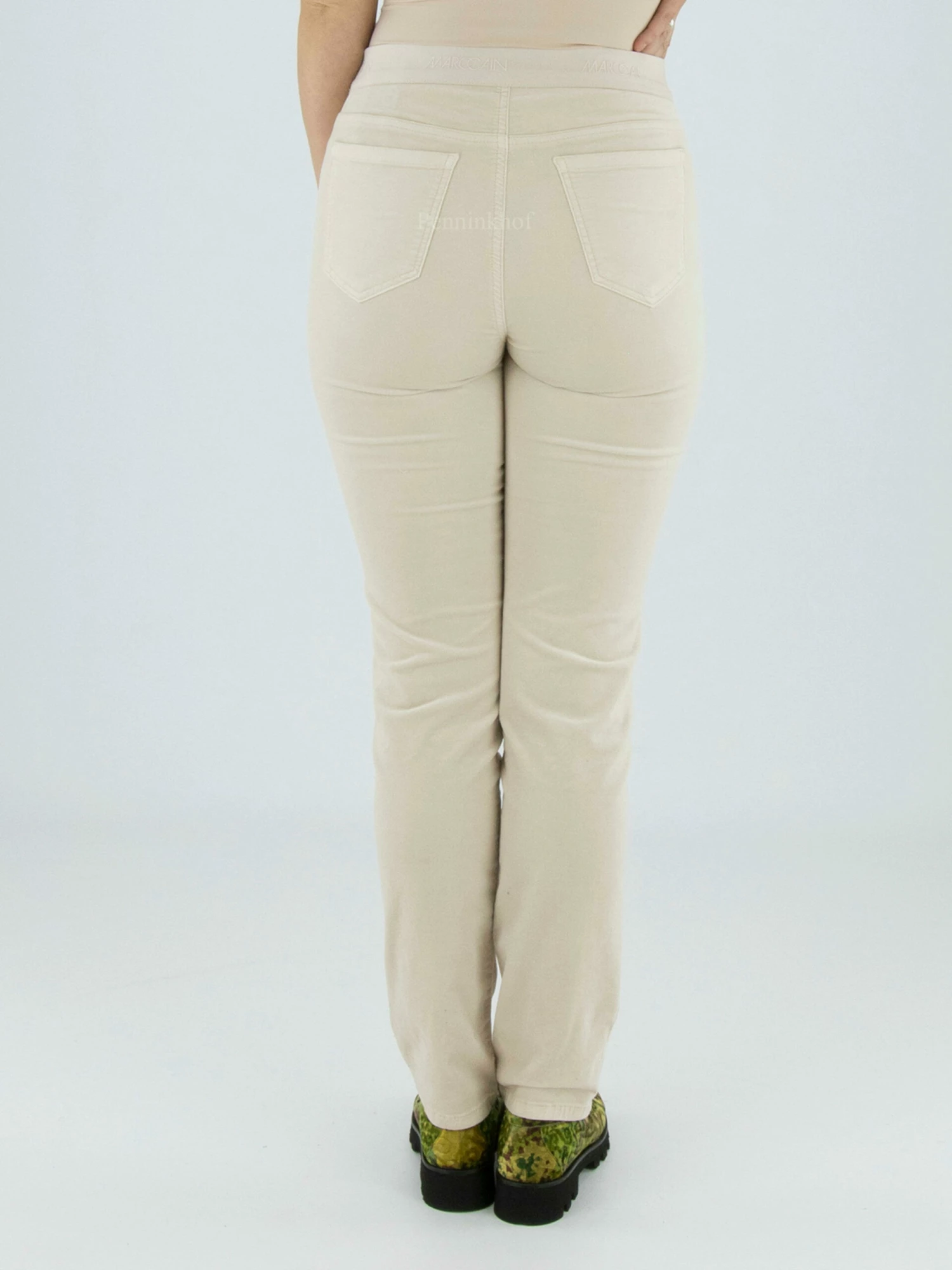 Marc Cain VC 81.15 W48 Pantalons Beige 6 Marc Cain VC 81.15 W48 Pantalons Beige - Afbeelding 4