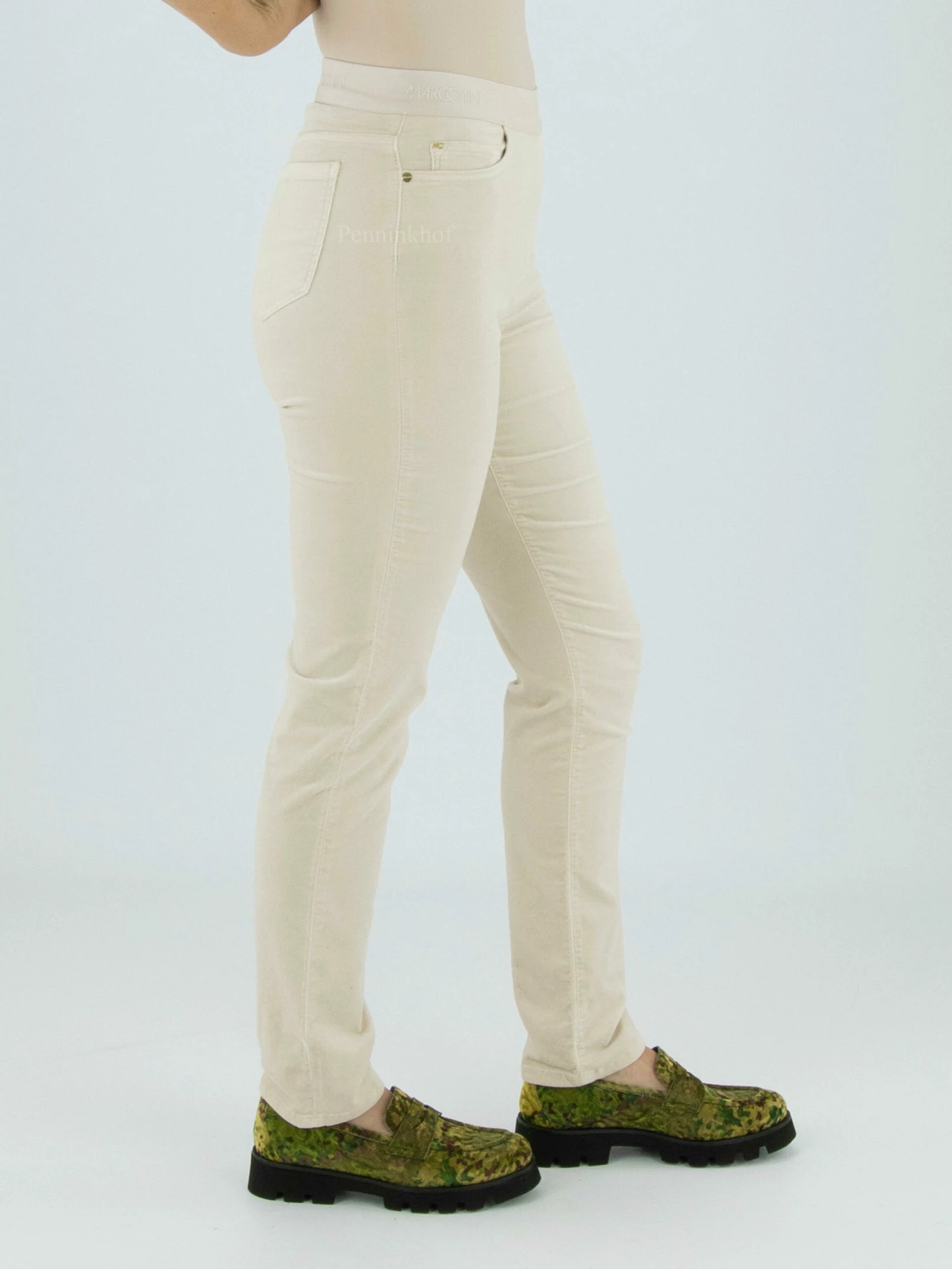 Marc Cain VC 81.15 W48 Pantalons Beige 7 Marc Cain VC 81.15 W48 Pantalons Beige - Afbeelding 5