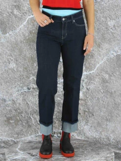 Cambio PARIS STRAIGHT 9157-0040-10 Jeans Blauw -PENNINKHOF MODE Winkel 104000614 4