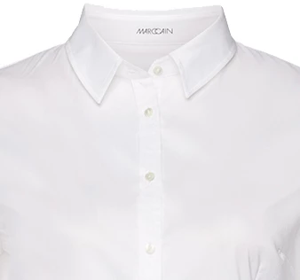 Marc Cain +E51.11 W56 Blouse Wit 5 Marc Cain +E51.11 W56 Blouse Wit - Afbeelding 3