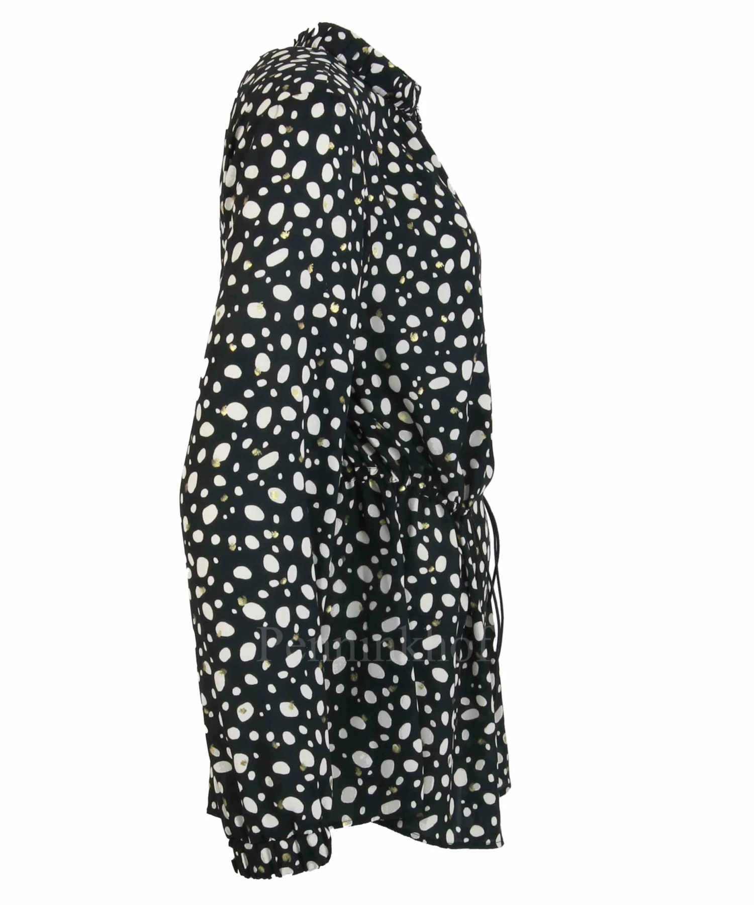 Joseph Ribkoff 211038 Blouse Zwart 5 Joseph Ribkoff 211038 Blouse Zwart - Afbeelding 3