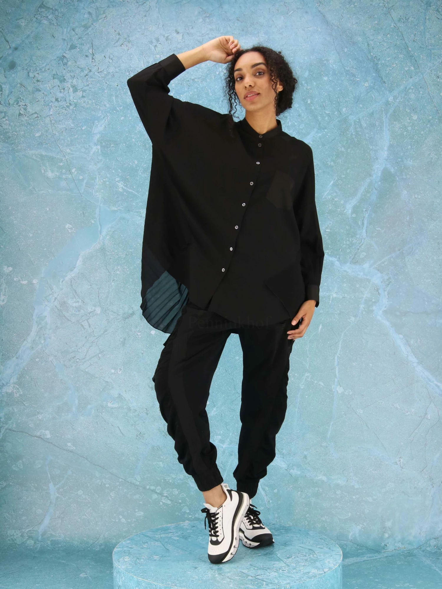 High GOSSIP S50223 Blouse Zwart 8 High GOSSIP S50223 Blouse Zwart - Afbeelding 6