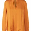 Marc Cain VC 51.30 W60 Blouse Oranje 2 Marc Cain VC 51.30 W60 Blouse Oranje -PENNINKHOF MODE Winkel 110000706 1