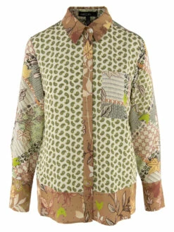 Marc Cain VC 51.20 W24 Blouse Groen