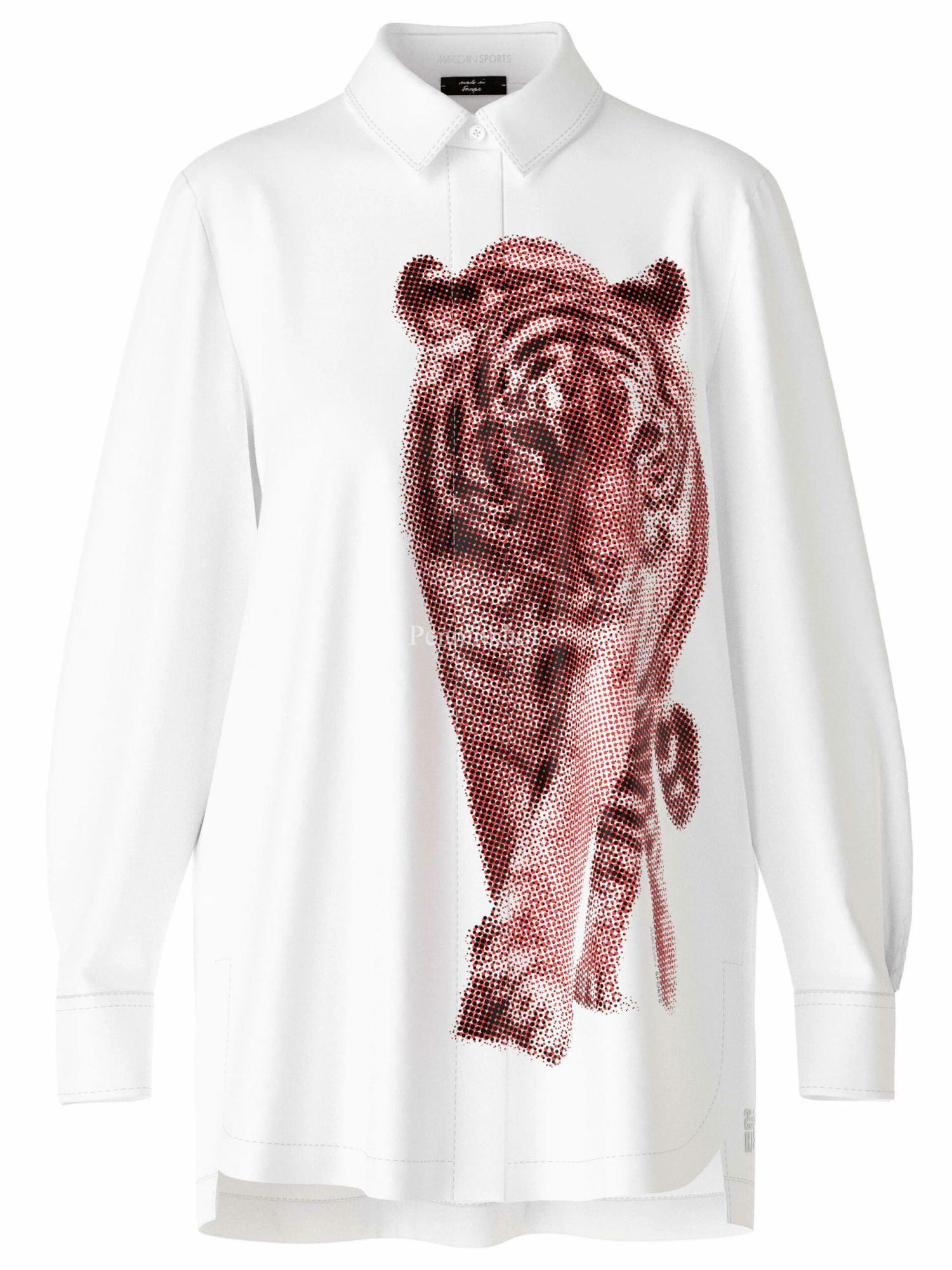 Marc Cain VS 51.08 W81 Blouse Wit 3 Marc Cain VS 51.08 W81 Blouse Wit