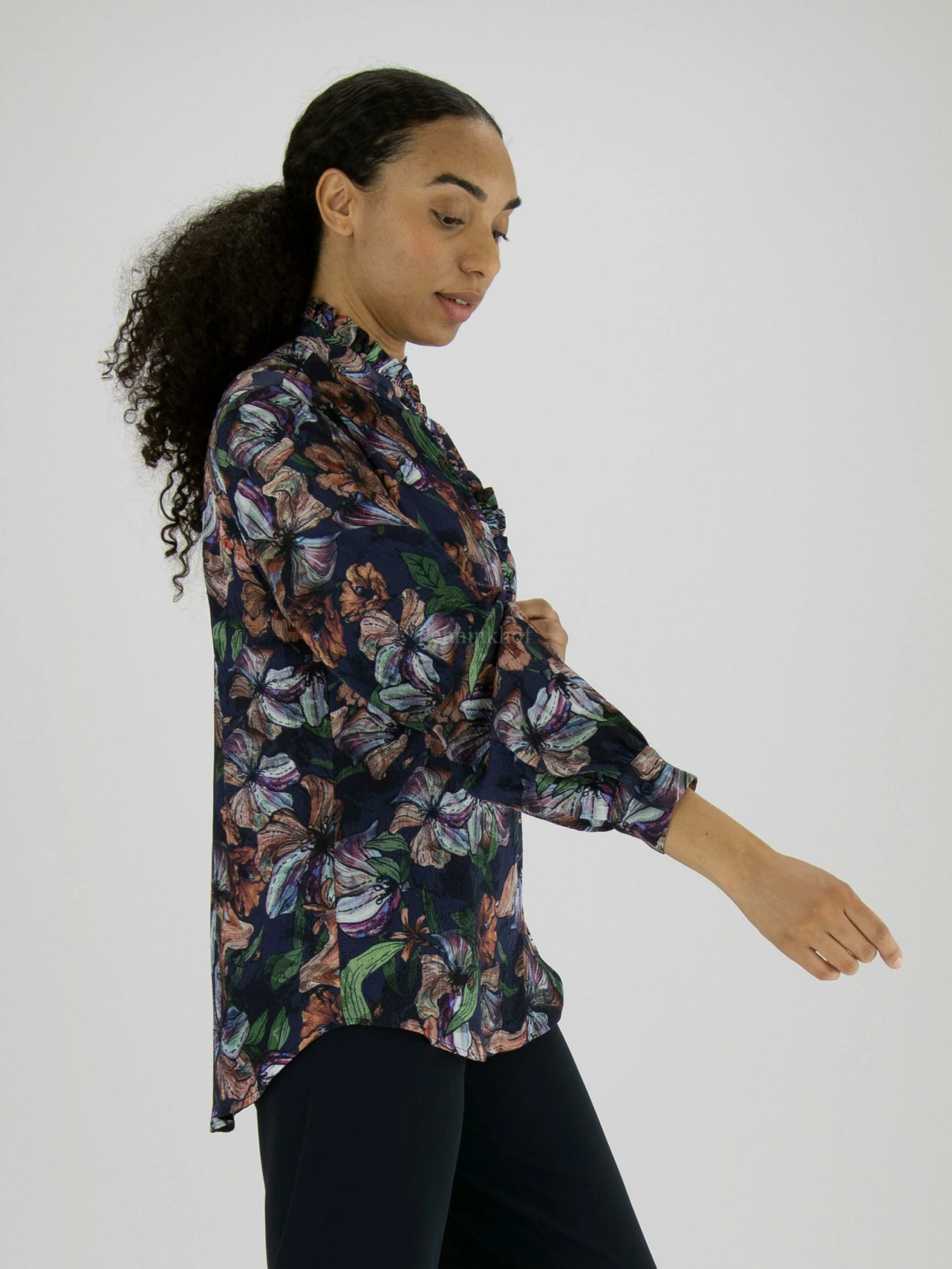 High BECKON 750814 Blouse Blauw 7 High BECKON 750814 Blouse Blauw - Afbeelding 5