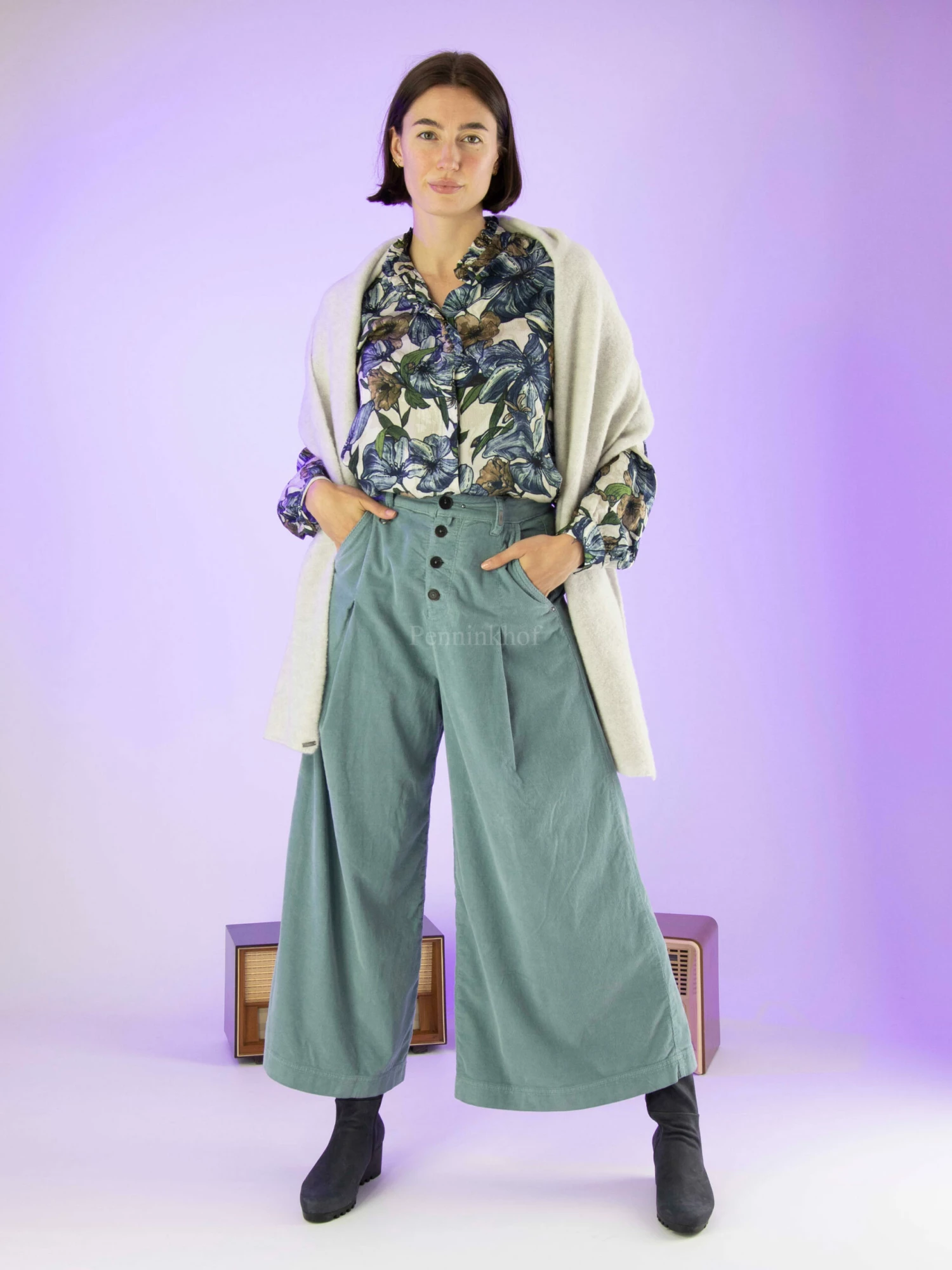 High BECKON 750814 Blouse Roomwit 9 High BECKON 750814 Blouse Roomwit - Afbeelding 7