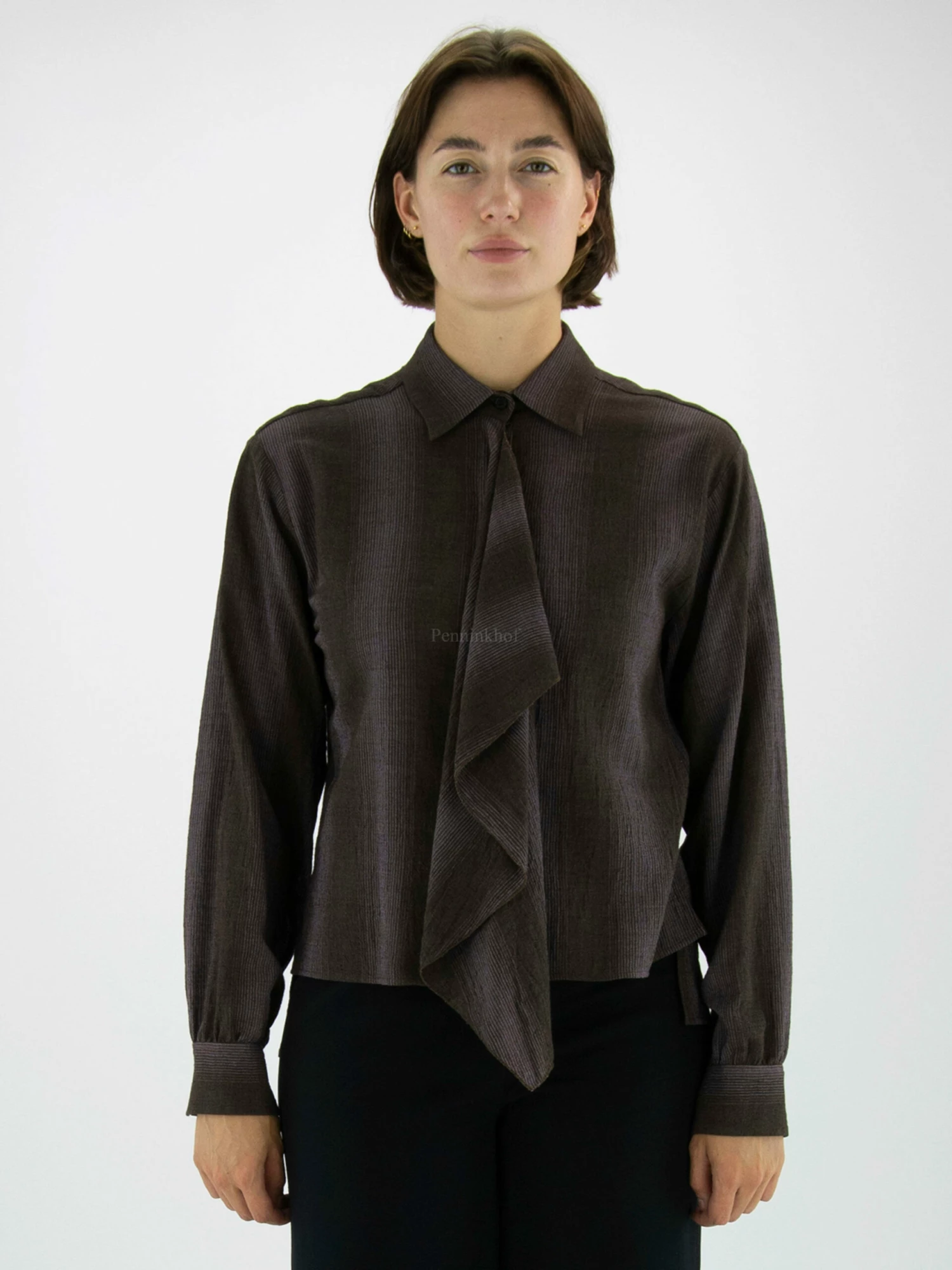 High HYMN 750815 Blouse Paars 4 High HYMN 750815 Blouse Paars - Afbeelding 2