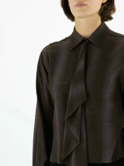 High HYMN 750815 Blouse Paars 13 High HYMN 750815 Blouse Paars -PENNINKHOF MODE Winkel 110000712 6