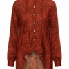 High DEARLY S50251 Blouse Rood 1 High DEARLY S50251 Blouse Rood -PENNINKHOF MODE Winkel 110000724 1
