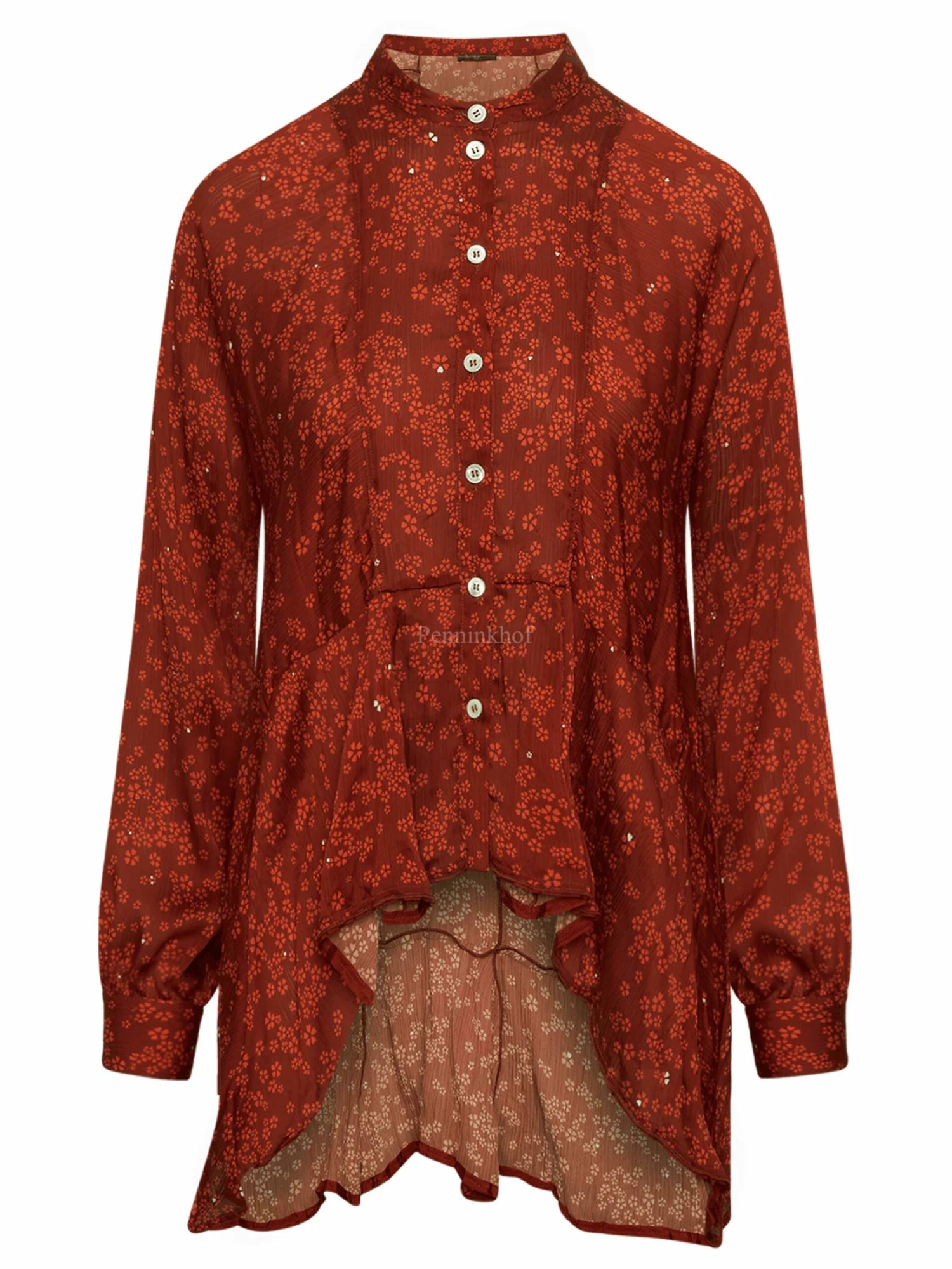 High DEARLY S50251 Blouse Rood 2 High DEARLY S50251 Blouse Rood