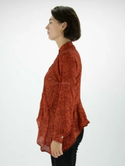 High DEARLY S50251 Blouse Rood 12 High DEARLY S50251 Blouse Rood -PENNINKHOF MODE Winkel 110000724 3