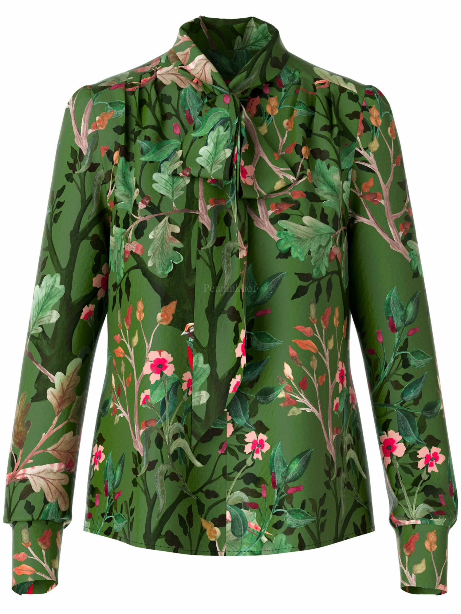 Marc Cain VC 51.37 W64 Blouse Groen 3 Marc Cain VC 51.37 W64 Blouse Groen