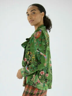 Marc Cain VC 51.37 W64 Blouse Groen 13 Marc Cain VC 51.37 W64 Blouse Groen -PENNINKHOF MODE Winkel 110000725 3