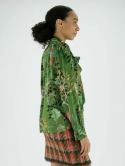 Marc Cain VC 51.37 W64 Blouse Groen 15 Marc Cain VC 51.37 W64 Blouse Groen -PENNINKHOF MODE Winkel 110000725 5