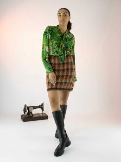 Marc Cain VC 51.37 W64 Blouse Groen 16 Marc Cain VC 51.37 W64 Blouse Groen -PENNINKHOF MODE Winkel 110000725 6