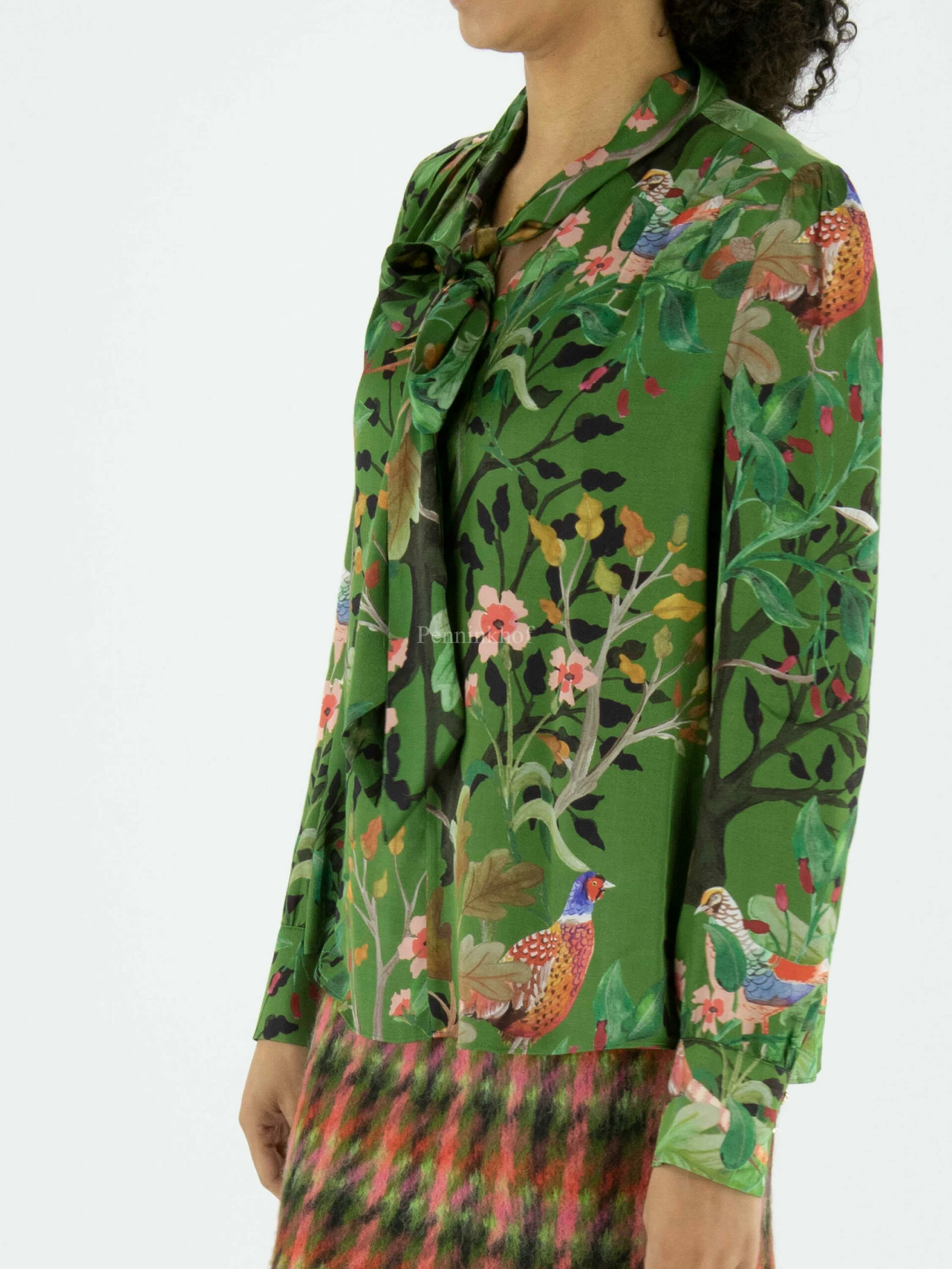 Marc Cain VC 51.37 W64 Blouse Groen 10 Marc Cain VC 51.37 W64 Blouse Groen - Afbeelding 8