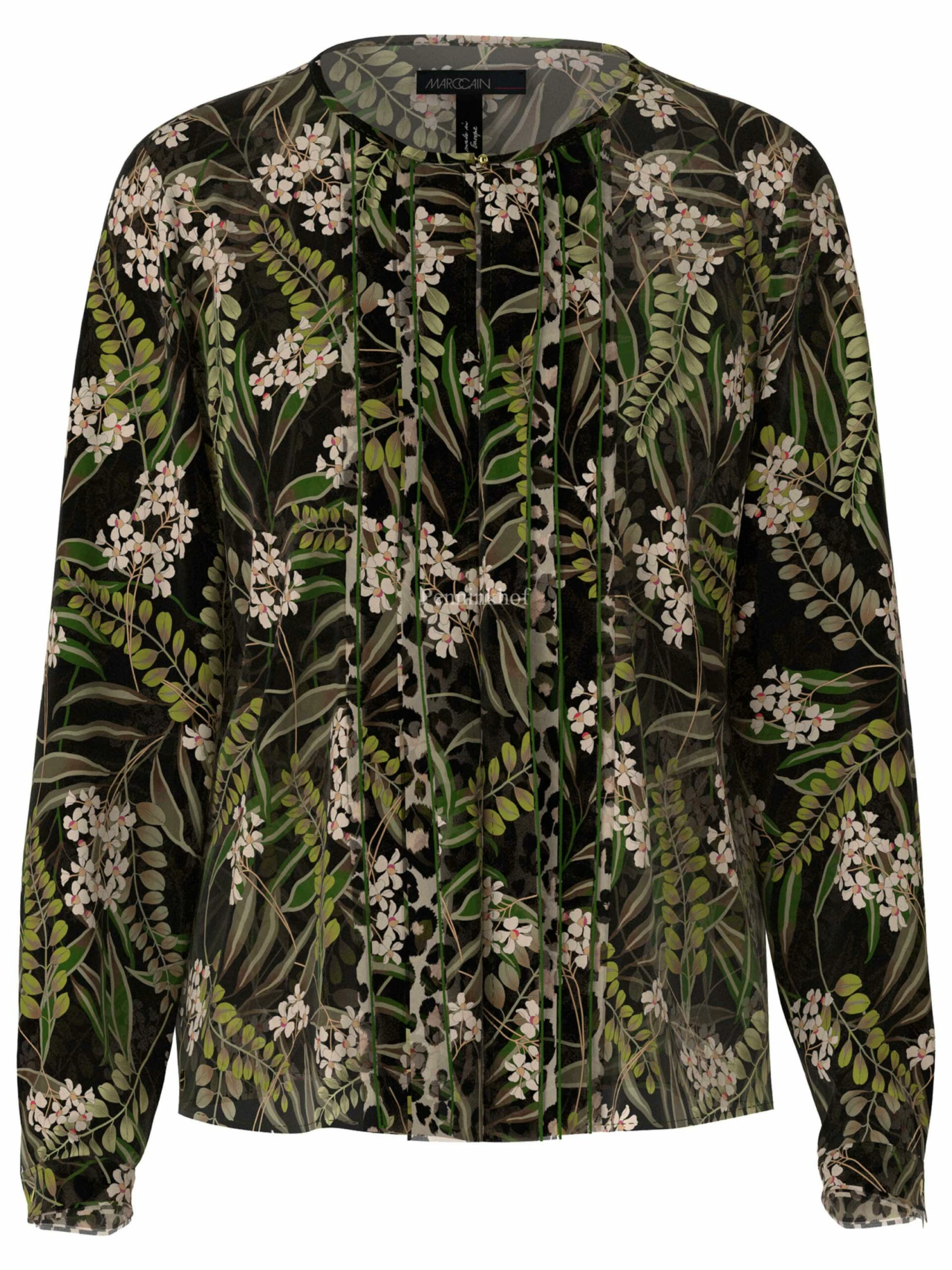 Marc Cain VC 51.52 W87 Blouse Groen 3 Marc Cain VC 51.52 W87 Blouse Groen