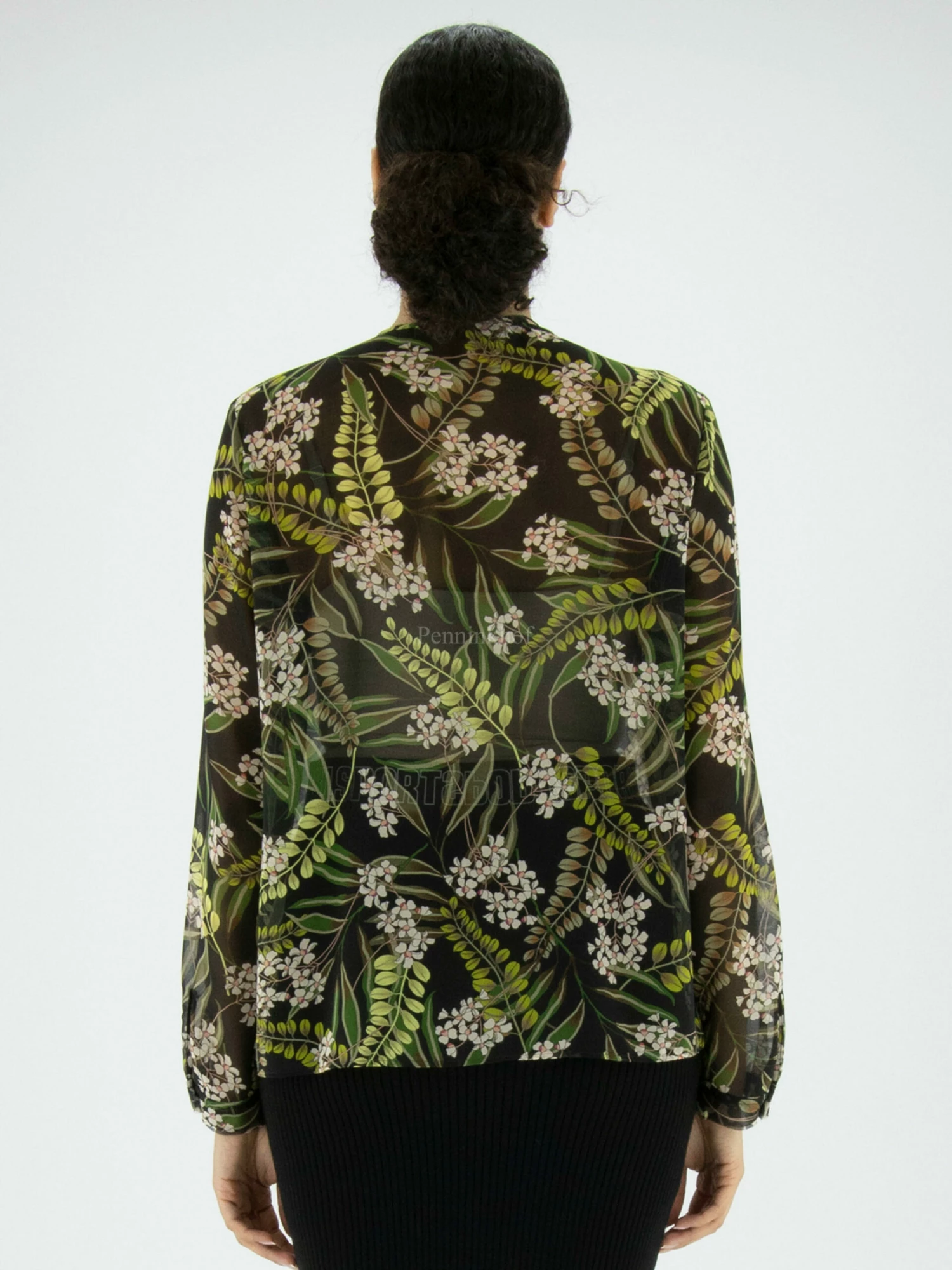 Marc Cain VC 51.52 W87 Blouse Groen 6 Marc Cain VC 51.52 W87 Blouse Groen - Afbeelding 4