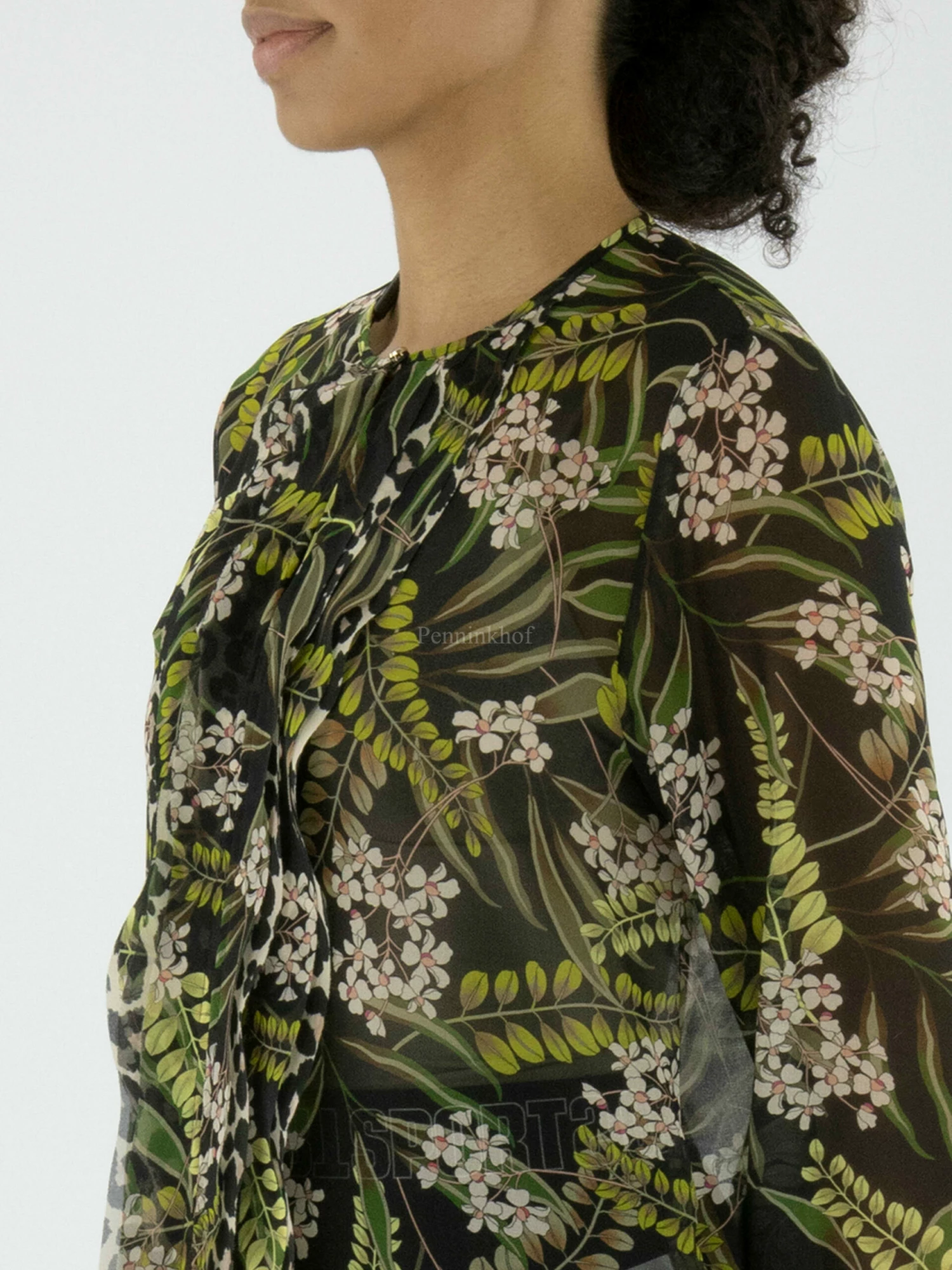 Marc Cain VC 51.52 W87 Blouse Groen 10 Marc Cain VC 51.52 W87 Blouse Groen - Afbeelding 8