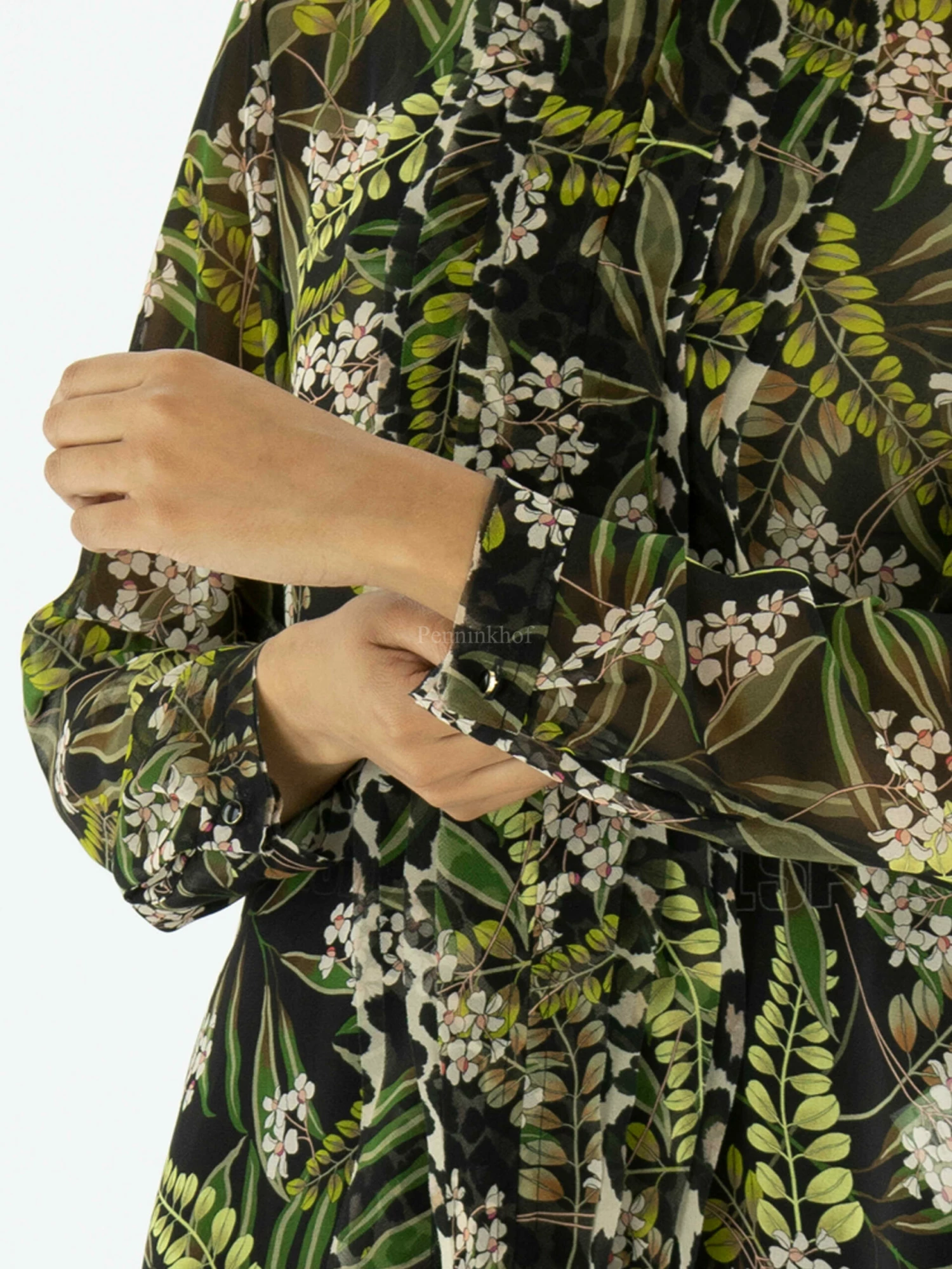 Marc Cain VC 51.52 W87 Blouse Groen 11 Marc Cain VC 51.52 W87 Blouse Groen - Afbeelding 9