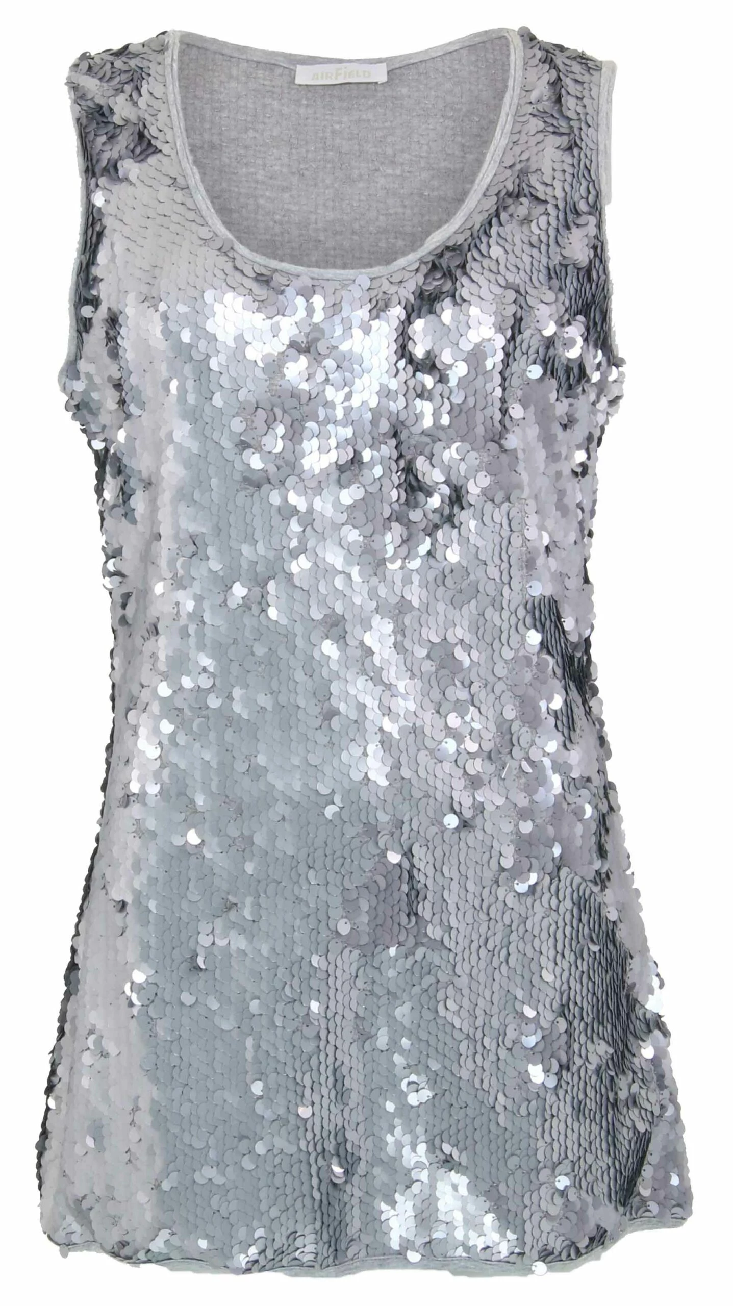 Airfield 24682-414 Tops Grijs 3 Airfield 24682-414 Tops Grijs