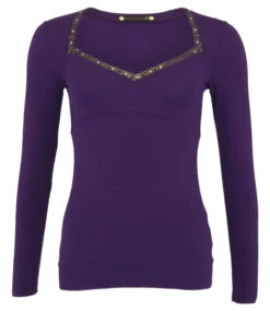 Voorkant 42 Pianura Studio STS 548131 Tops Paars