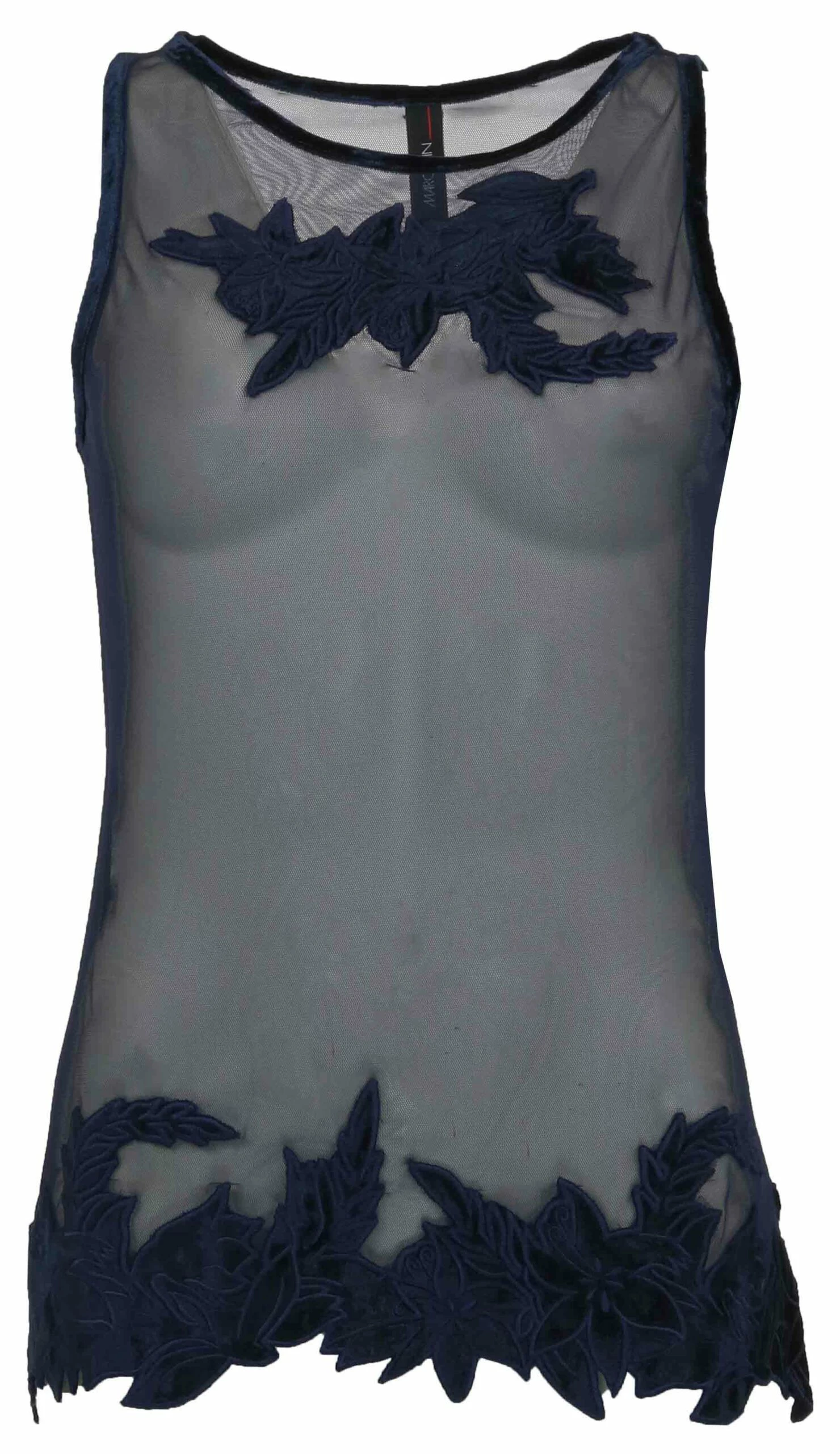 Marc Cain KC6102 J79 Tops Blauw 3 Marc Cain KC6102 J79 Tops Blauw