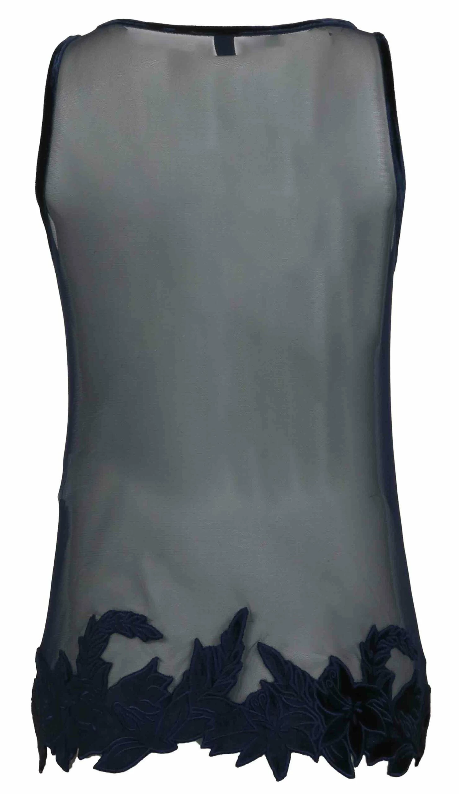 Marc Cain KC6102 J79 Tops Blauw 4 Marc Cain KC6102 J79 Tops Blauw - Afbeelding 2