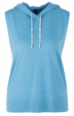 Marc Cain TS 61.01 M80 Tops Blauw