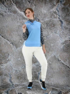 Marc Cain TS 61.01 M80 Tops Blauw 14 Marc Cain TS 61.01 M80 Tops Blauw -PENNINKHOF MODE Winkel 130000774 6