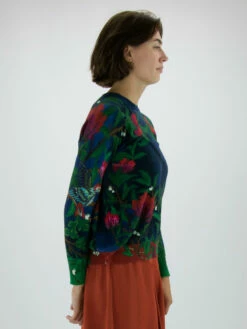 High BOUQUET 751913 Pullovers Blauw -PENNINKHOF MODE Winkel 133001117 5