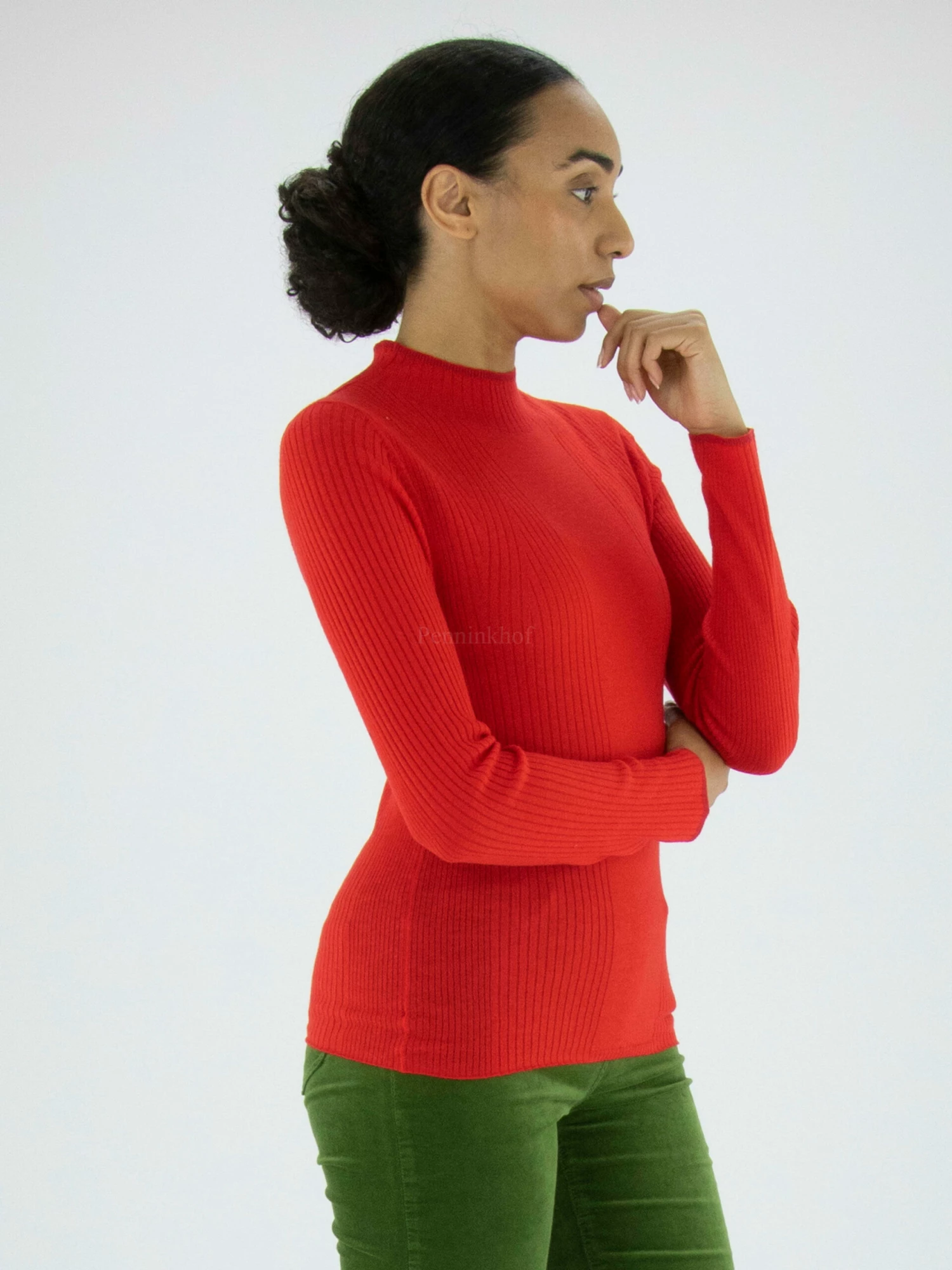 Marc Cain VC 41.49 M54 Pullovers Rood 7 Marc Cain VC 41.49 M54 Pullovers Rood - Afbeelding 5