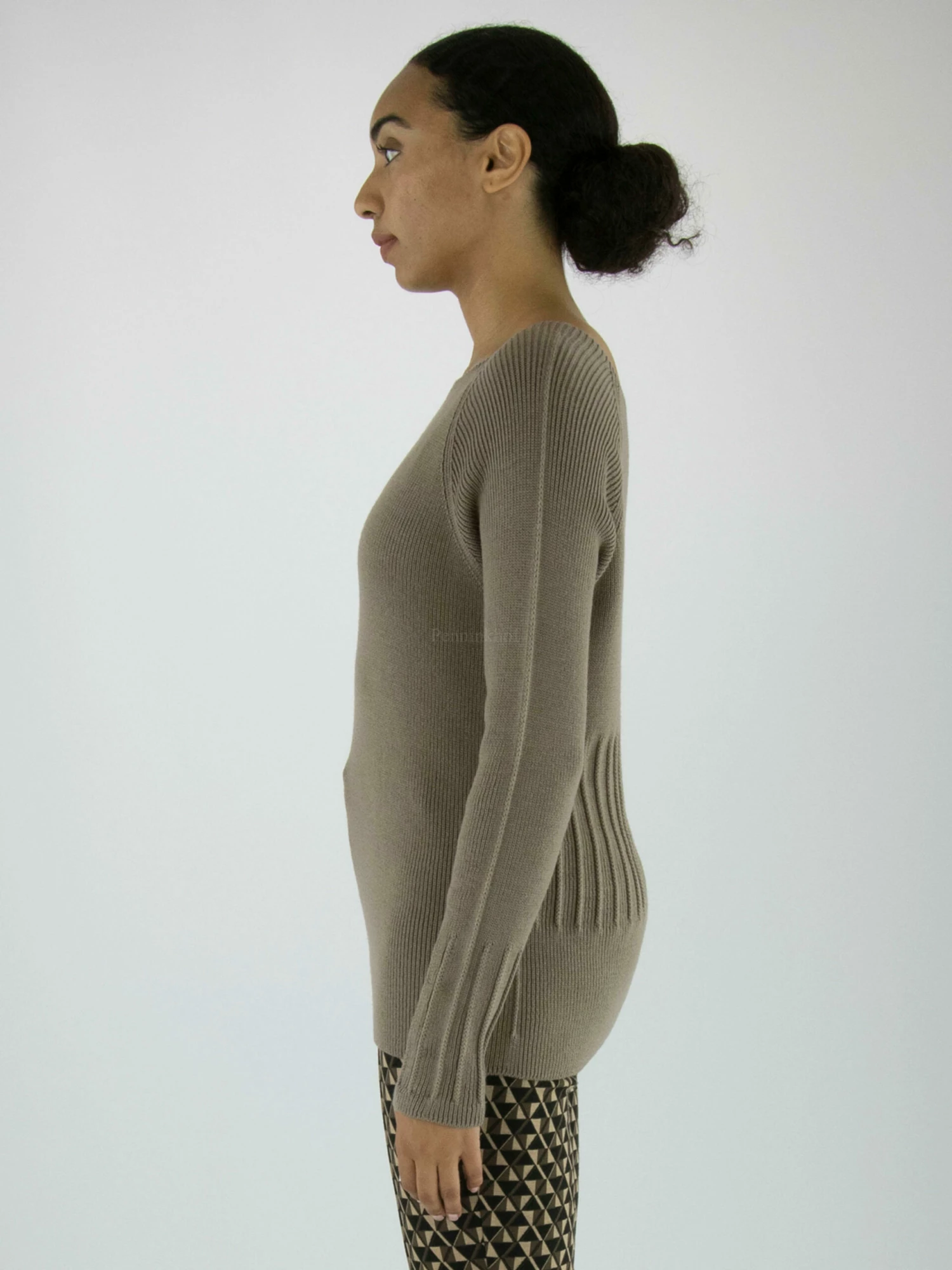 Annette Görtz TI 37500 Pullovers Taupe 5 Annette Görtz TI 37500 Pullovers Taupe - Afbeelding 3