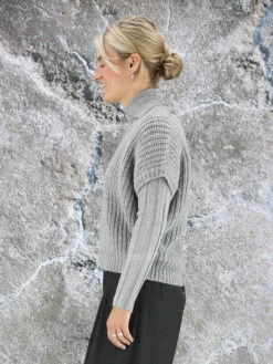 Peserico S99742F03-09153 Tops Grijs 14 Peserico S99742F03-09153 Tops Grijs -PENNINKHOF MODE Winkel 134000053 4