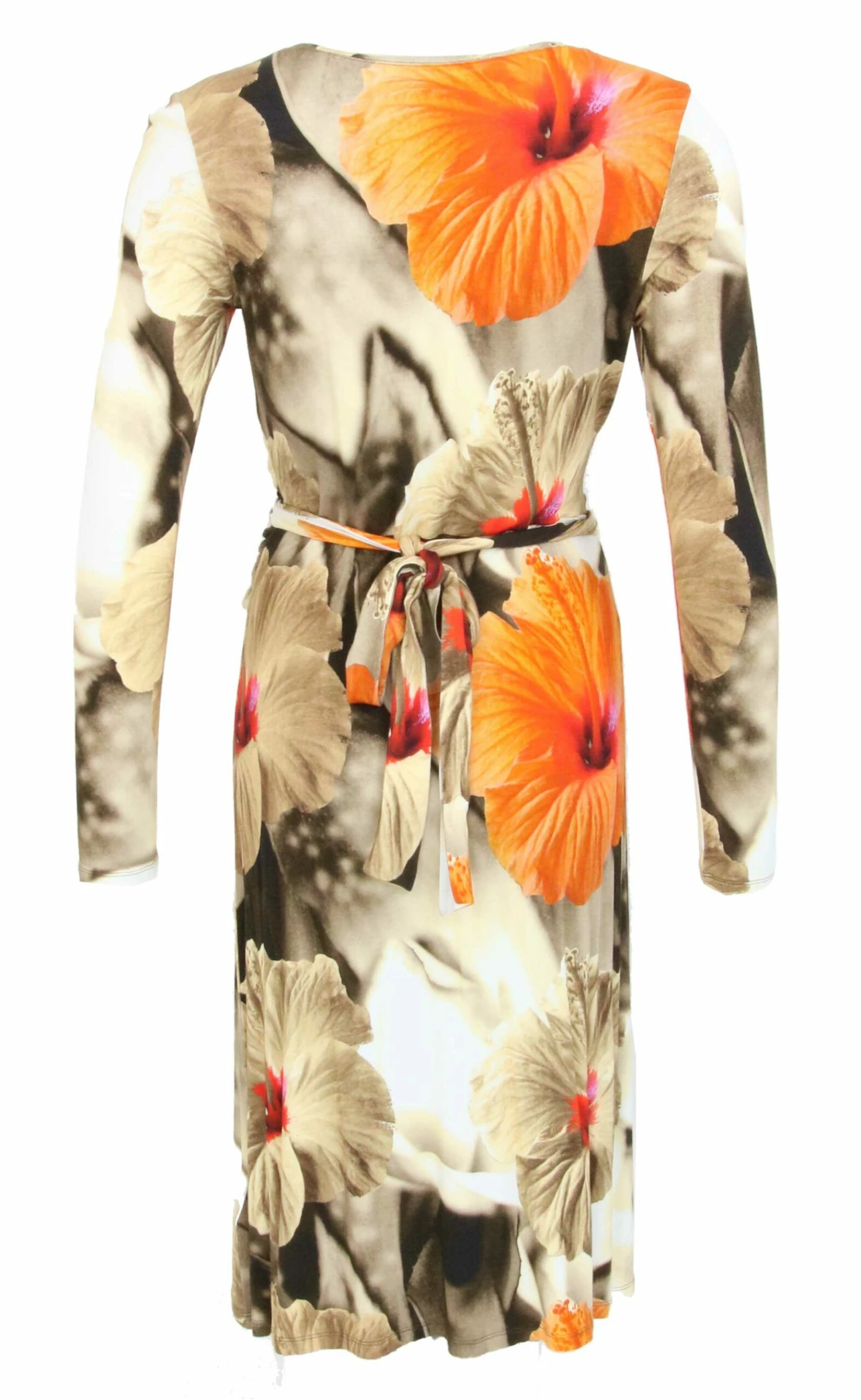 Ambiente 0870281 Jurken Oranje 4 Ambiente 0870281 Jurken Oranje - Afbeelding 2