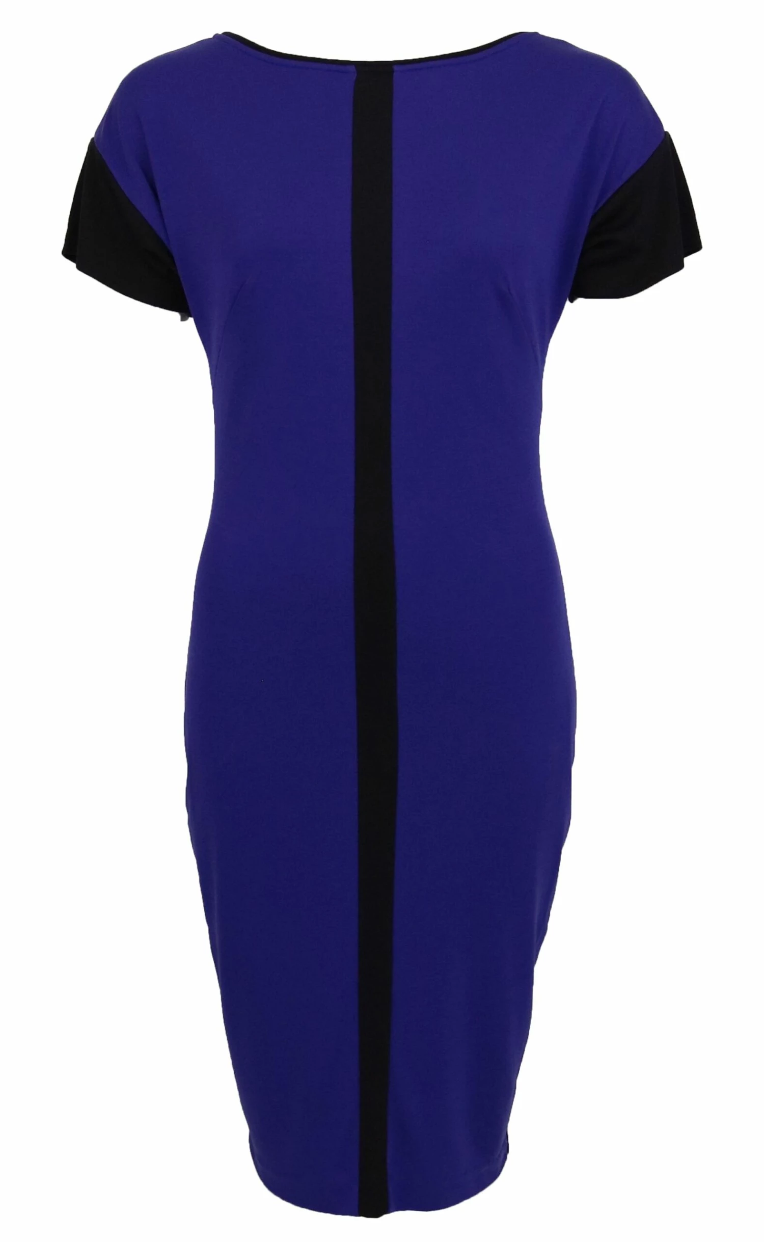 Marc Cain MC2115 J71 Jurken Blauw 3 Marc Cain MC2115 J71 Jurken Blauw