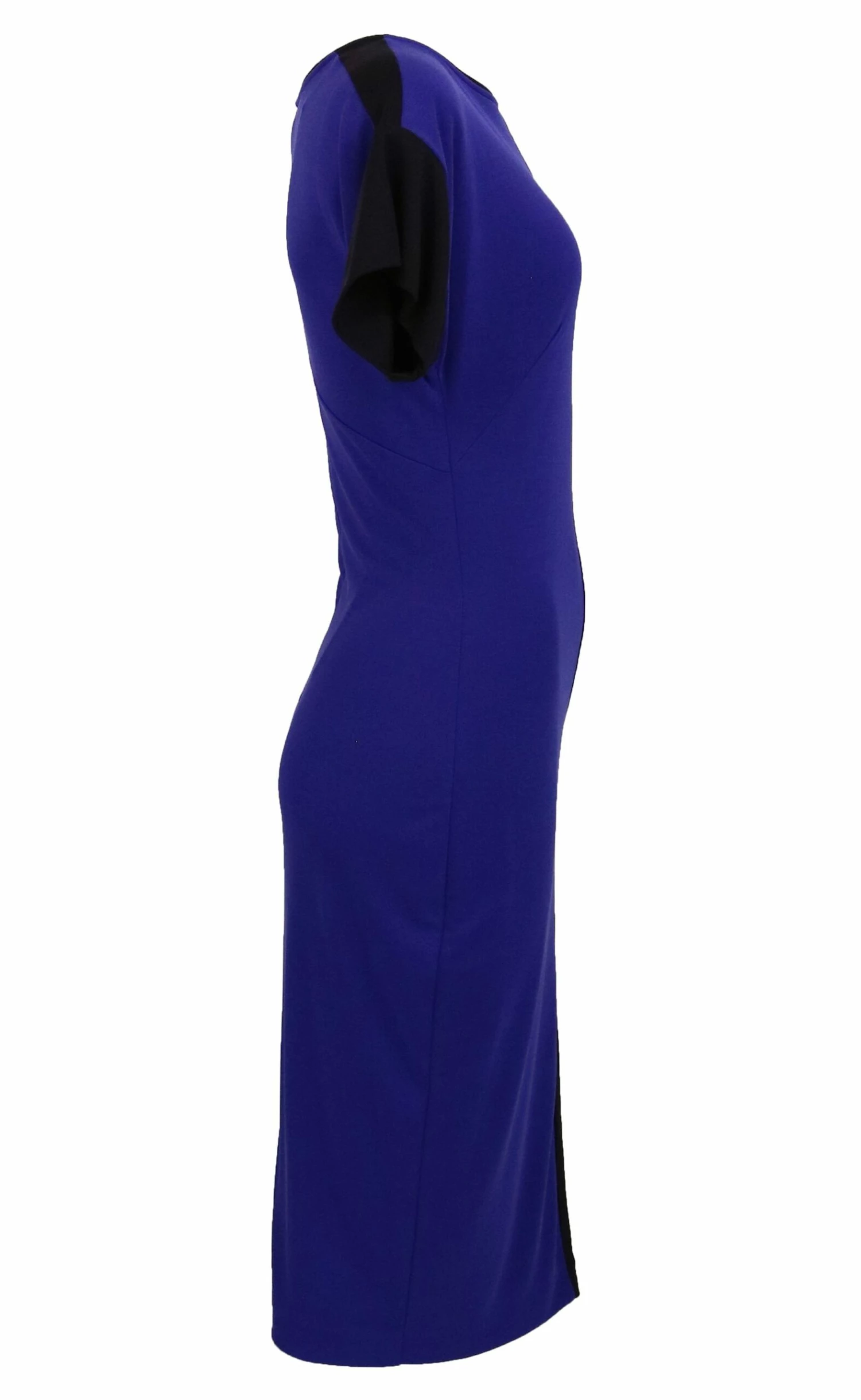 Marc Cain MC2115 J71 Jurken Blauw 5 Marc Cain MC2115 J71 Jurken Blauw - Afbeelding 3