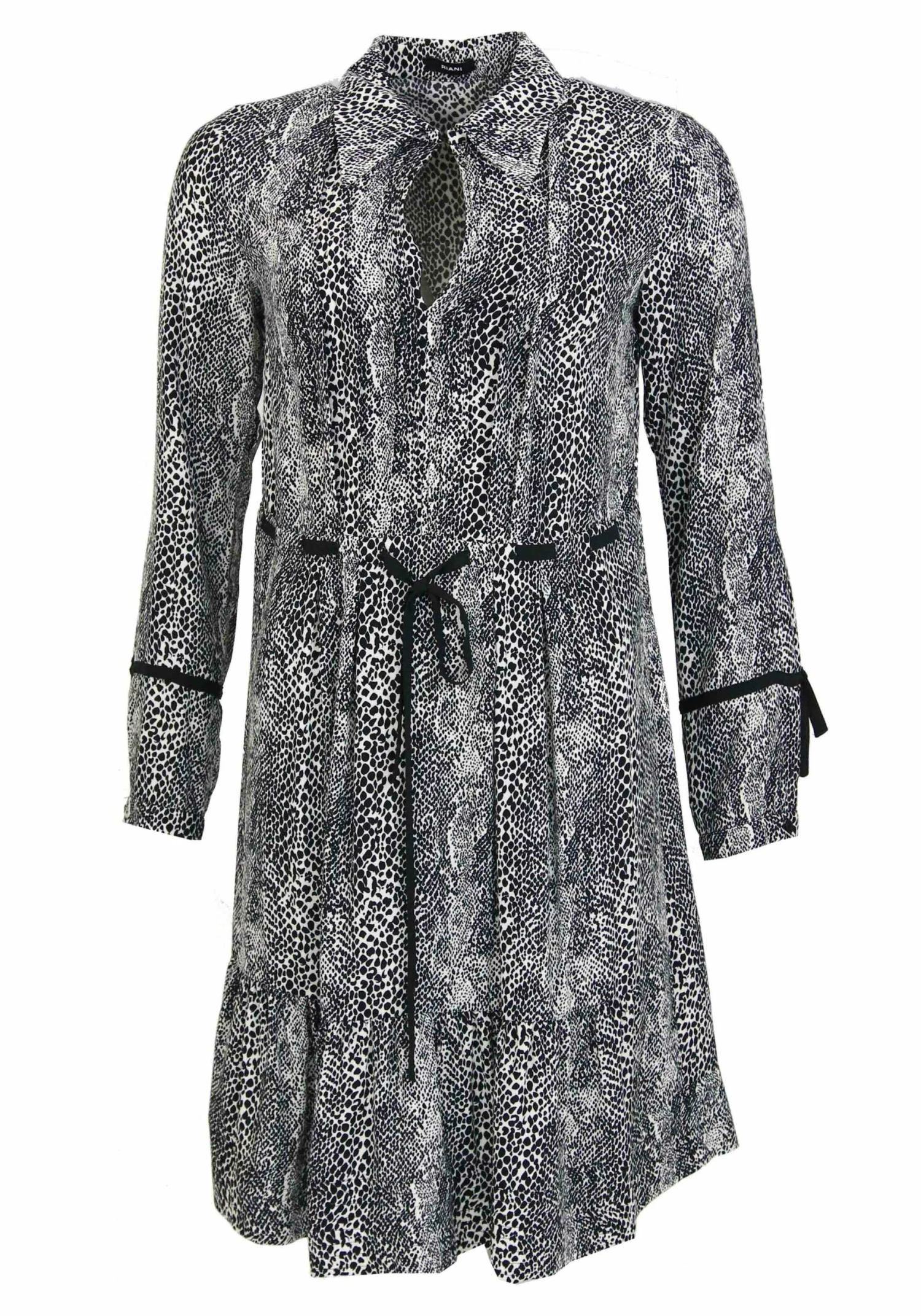 Riani 306185-3621 Jurken Zwart 3 Riani 306185-3621 Jurken Zwart