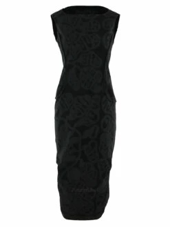 Rundholz 344 0910 Jurken Zwart