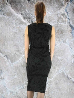 Rundholz 344 0910 Jurken Zwart 12 Rundholz 344 0910 Jurken Zwart -PENNINKHOF MODE Winkel 160100631 4