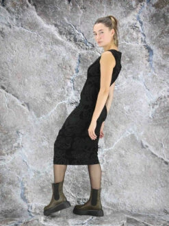 Rundholz 344 0910 Jurken Zwart 13 Rundholz 344 0910 Jurken Zwart -PENNINKHOF MODE Winkel 160100631 5