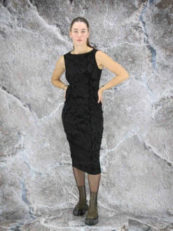 Rundholz 344 0910 Jurken Zwart 14 Rundholz 344 0910 Jurken Zwart -PENNINKHOF MODE Winkel 160100631 6