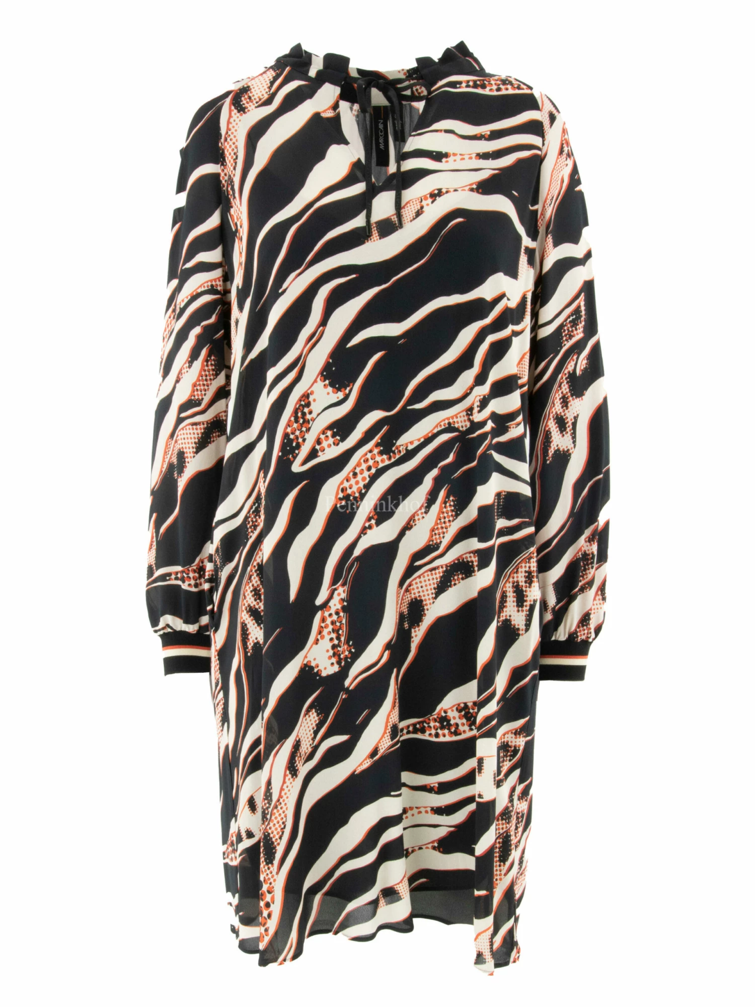 Marc Cain VS 21.03 W38 Jurken Zwart 3 Marc Cain VS 21.03 W38 Jurken Zwart