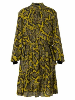 Marc Cain VS 21.25 W25 Jurken Geel