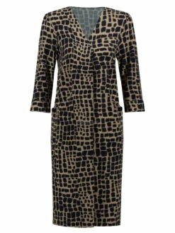 Joseph Ribkoff 233073 Jurken Taupe