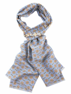 Marc Cain VC B4.07 Z18 Shawls Blauw