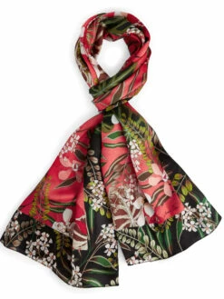 Marc Cain VC B4.15 Z48 Shawls Rood